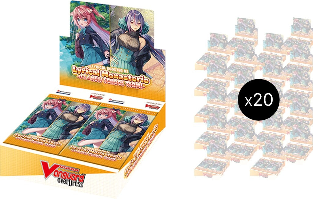 Lyrical Monasterio ~It’s a New School Term!~ Booster Box Case [D-LBT02] - Cardfight Vanguard Sealed