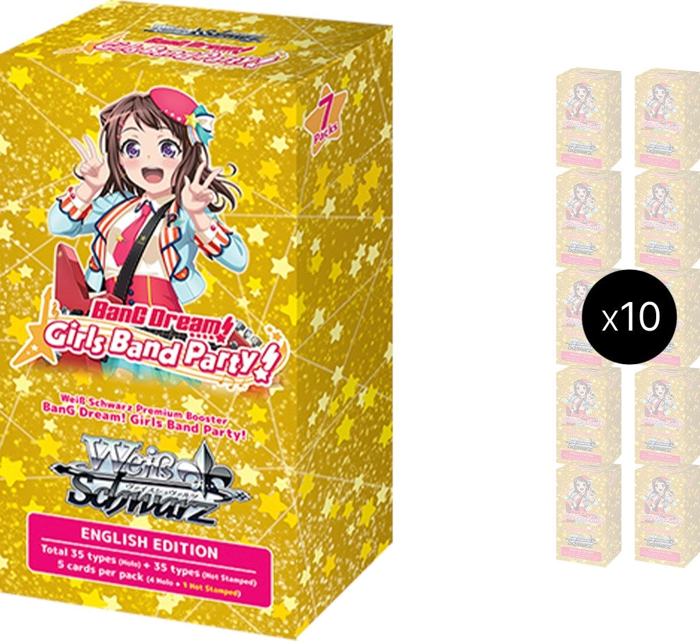 BanG Dream! Girls Band Party Premium Booster Box Case [BD/WE32] - Weiss Schwarz Sealed