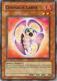 Chrysalis Larva (10) - YuGiOh Single