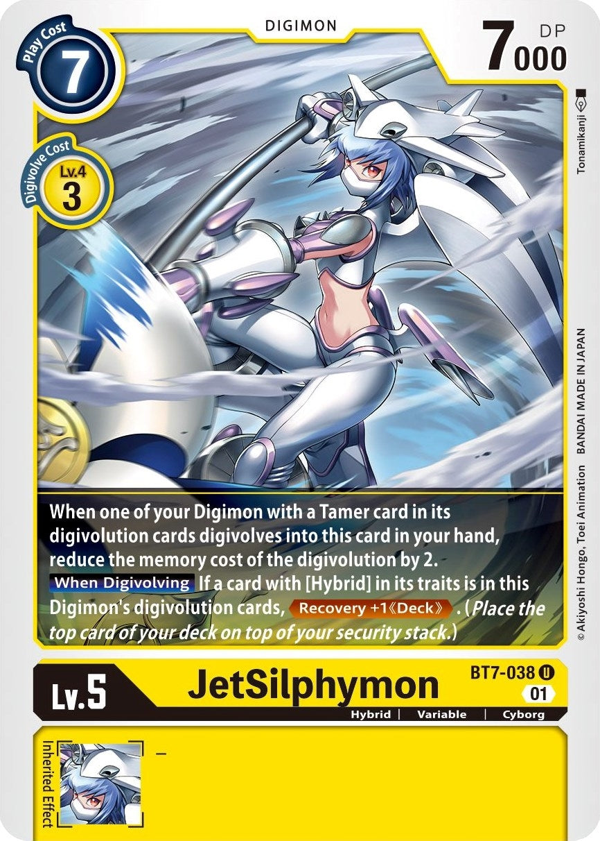 JetSilphymon (7038) [BT07] - Digimon Card Game Single