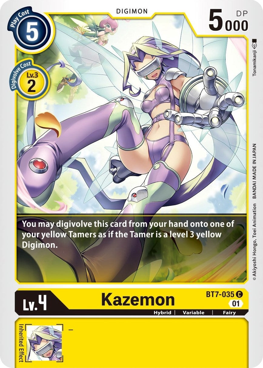 Kazemon (7035) [BT07] - Digimon Card Game Single