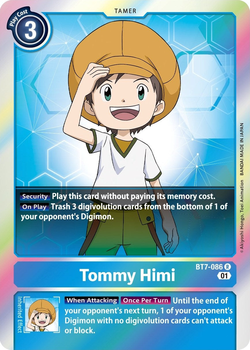 Tommy Himi (7086) [BT07] - Digimon Card Game Single
