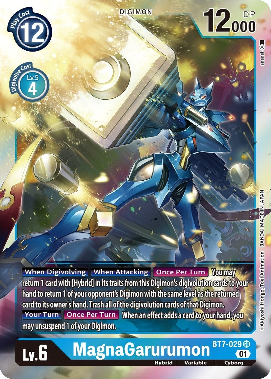 MagnaGarurumon (7029) [BT07] - Digimon Card Game Single