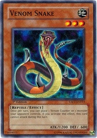 Venom Snake (15) - YuGiOh Single