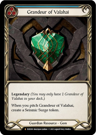 Grandeur of Valahai (0) [EVR] - Flesh and Blood TCG Single
