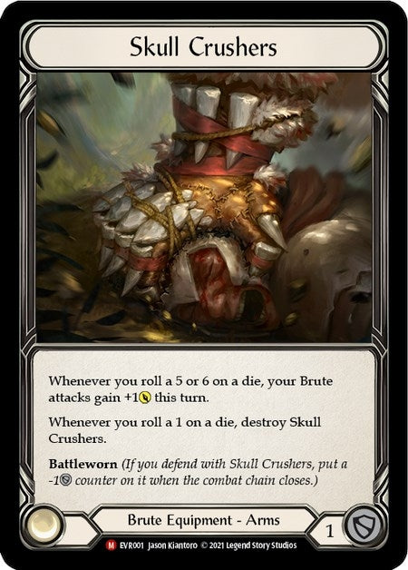 Skull Crushers (1) [EVR] - Flesh and Blood TCG Single
