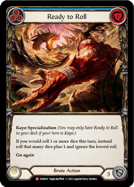 Ready to Roll (3) [EVR] - Flesh and Blood TCG Single