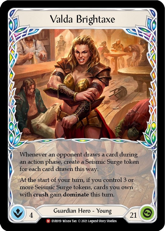 Valda Brightaxe (19) [EVR] - Flesh and Blood TCG Single