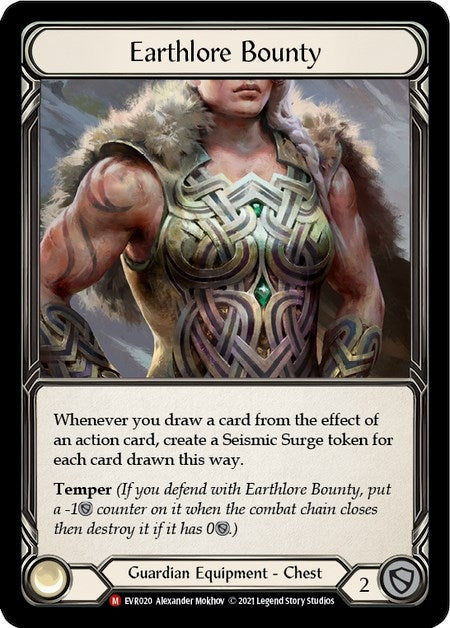 Earthlore Bounty (20) [EVR] - Flesh and Blood TCG Single