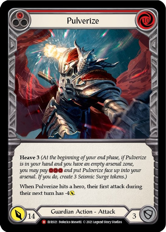 Pulverize (21) [EVR] - Flesh and Blood TCG Single