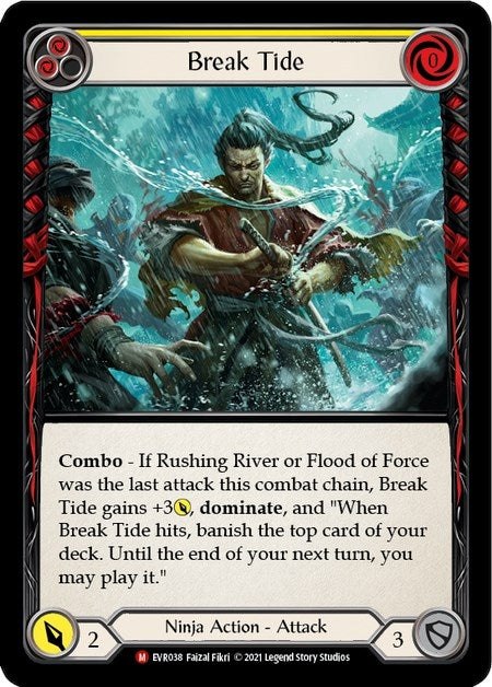 Break Tide (38) [EVR] - Flesh and Blood TCG Single