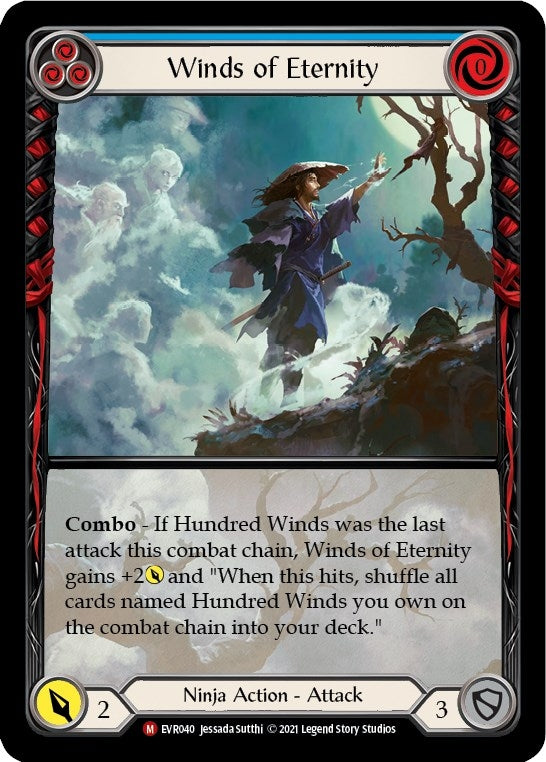 Winds of Eternity (Extended Art) (40) [EVR] - Flesh and Blood TCG Single