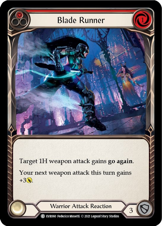 Blade Runner (Red) (60) [EVR] - Flesh and Blood TCG Single