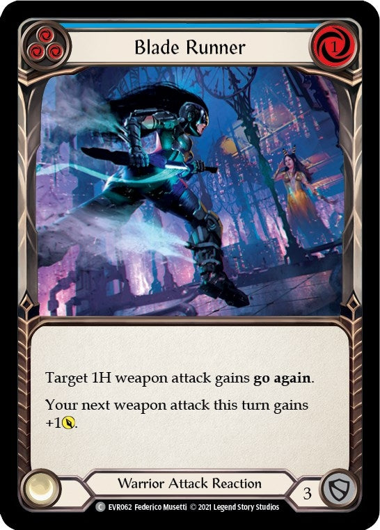 Blade Runner (Blue) (62) [EVR] - Flesh and Blood TCG Single