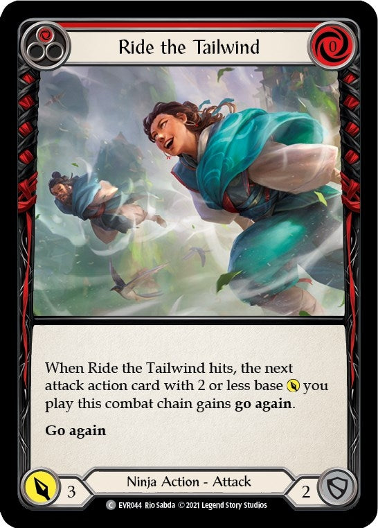Ride the Tailwind (Red) (44) [EVR] - Flesh and Blood TCG Single
