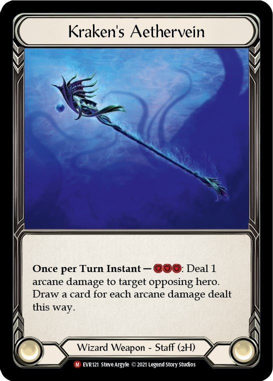 Kraken’s Aethervein (121) [EVR] - Flesh and Blood TCG Single