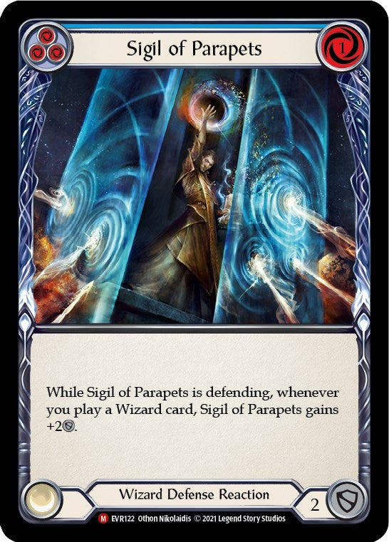 Sigil of Parapets (122) [EVR] - Flesh and Blood TCG Single