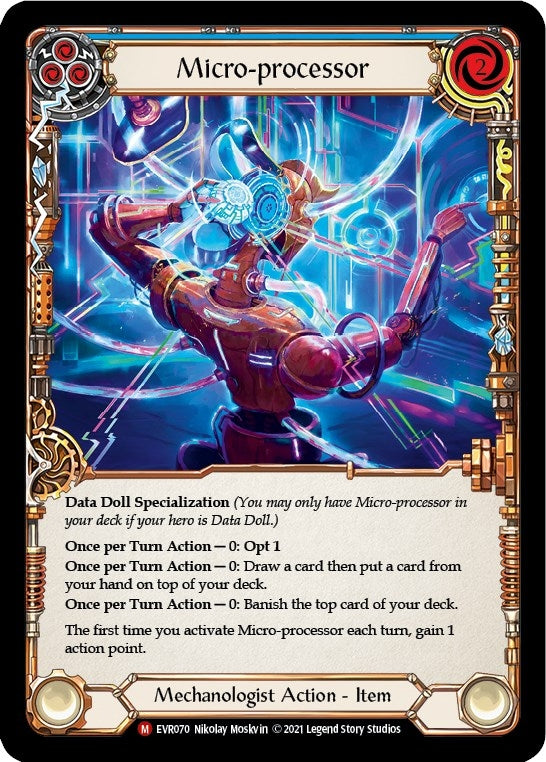Micro-processor (70) [EVR] - Flesh and Blood TCG Single