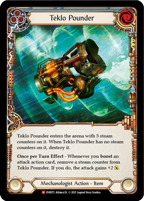 Teklo Pounder (72) [EVR] - Flesh and Blood TCG Single