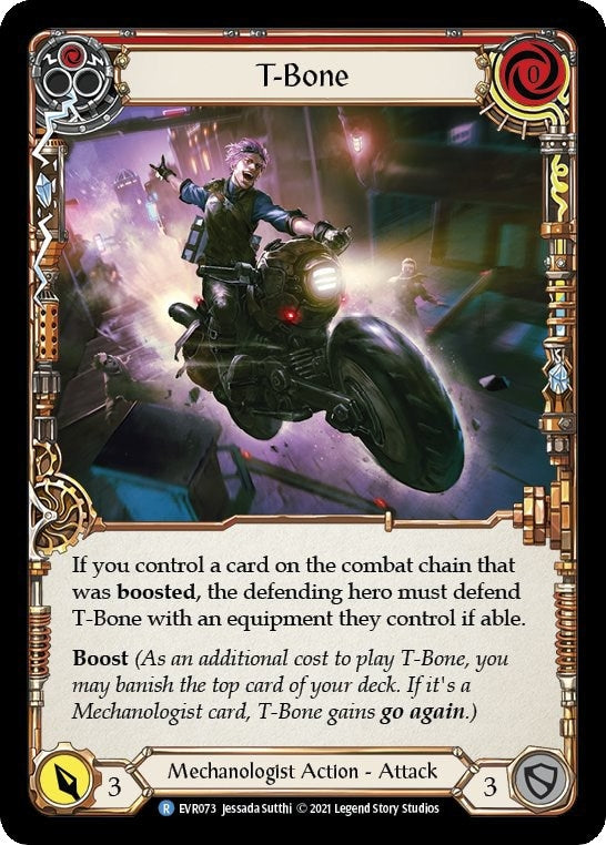 T-Bone (Red) (73) [EVR] - Flesh and Blood TCG Single