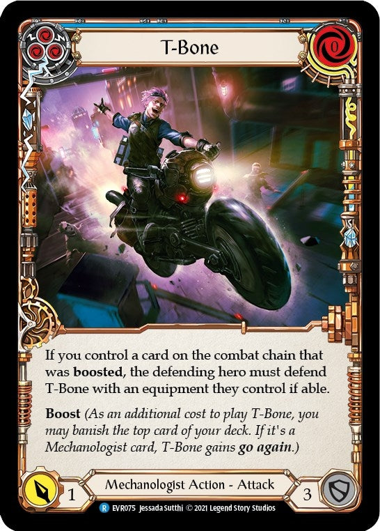 T-Bone (Blue) (75) [EVR] - Flesh and Blood TCG Single