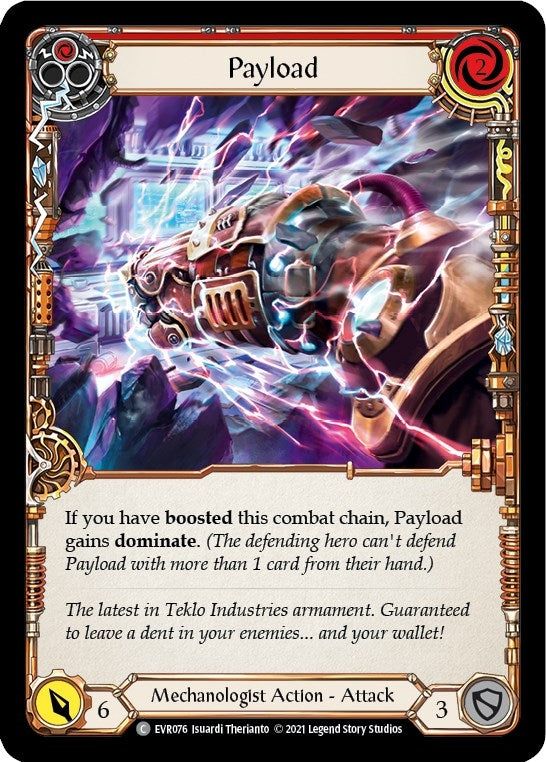 Payload (Red) (76) [EVR] - Flesh and Blood TCG Single
