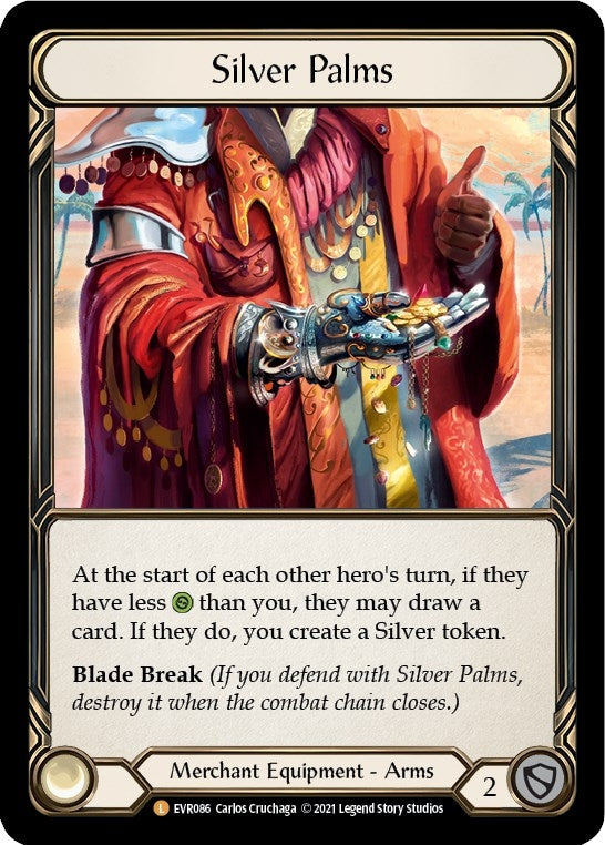 Silver Palms (86) [EVR] - Flesh and Blood TCG Single