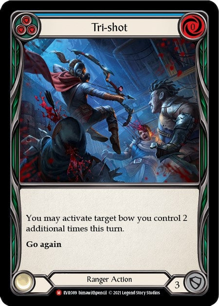 Tri-shot (89) [EVR] - Flesh and Blood TCG Single