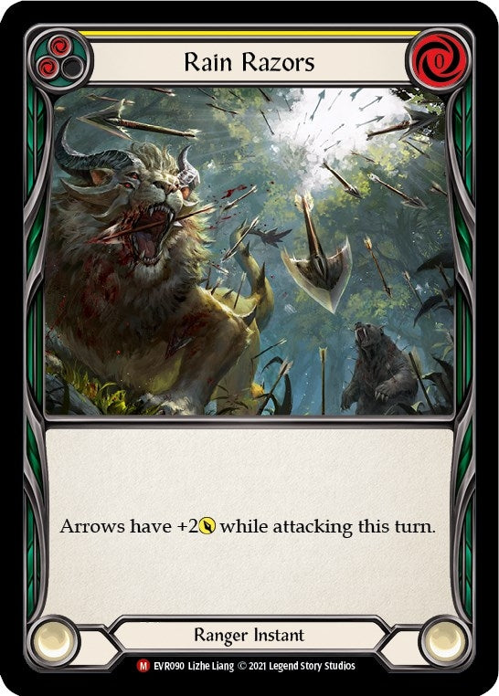 Rain Razors (90) [EVR] - Flesh and Blood TCG Single