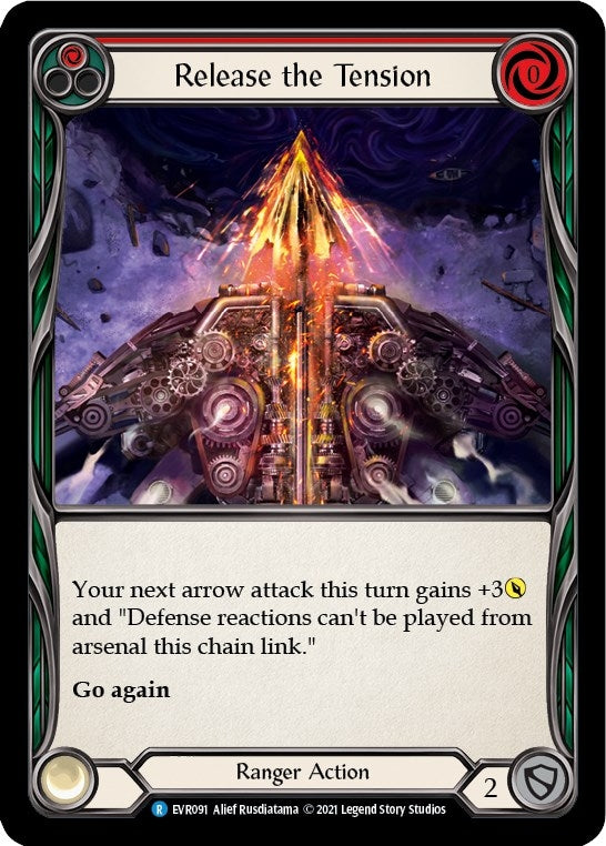Release the Tension (Red) (91) [EVR] - Flesh and Blood TCG Single