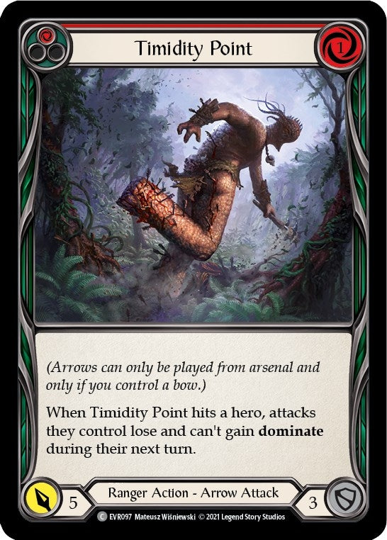 Timidity Point (Red) (97) [EVR] - Flesh and Blood TCG Single