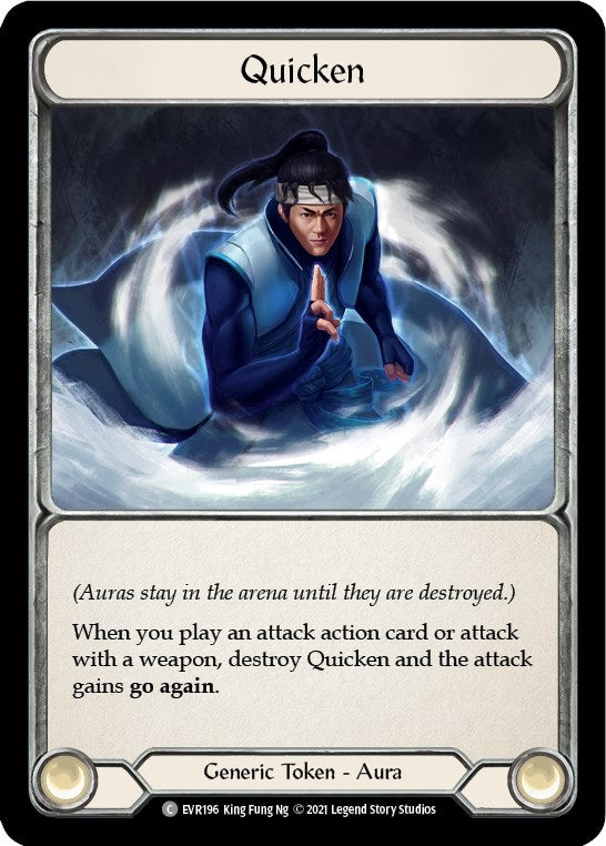 Quicken (196) [EVR] - Flesh and Blood TCG Single