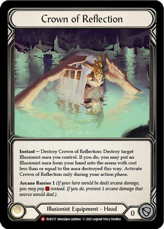 Crown of Reflection (137) [EVR] - Flesh and Blood TCG Single