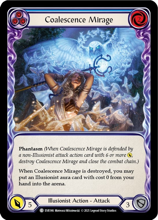 Coalescence Mirage (Blue) (146) [EVR] - Flesh and Blood TCG Single
