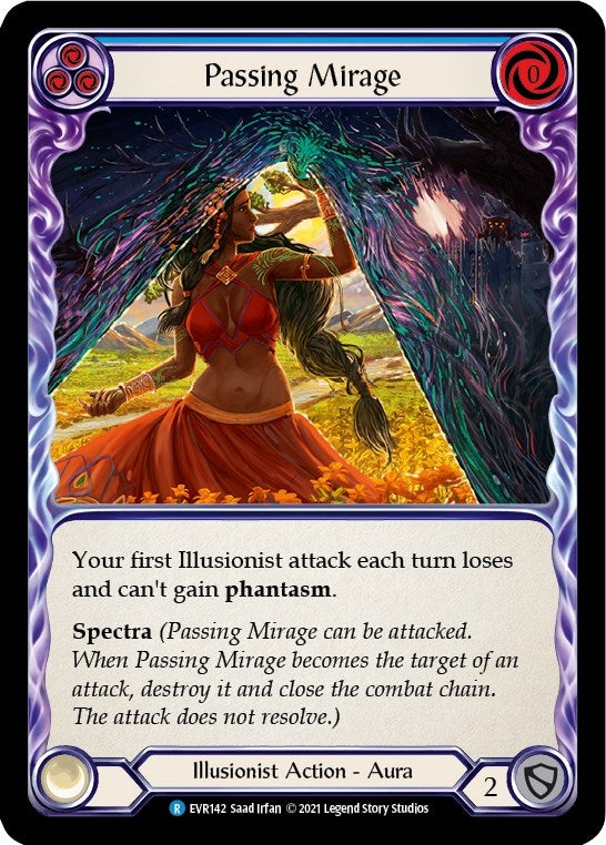 Passing Mirage (142) [EVR] - Flesh and Blood TCG Single