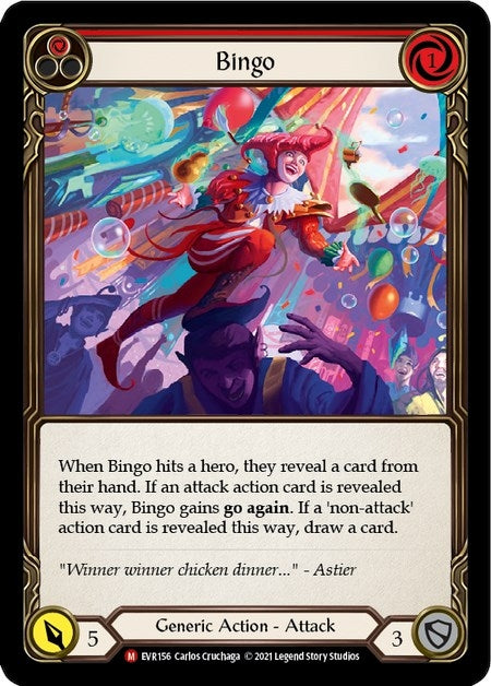 Bingo (156) [EVR] - Flesh and Blood TCG Single
