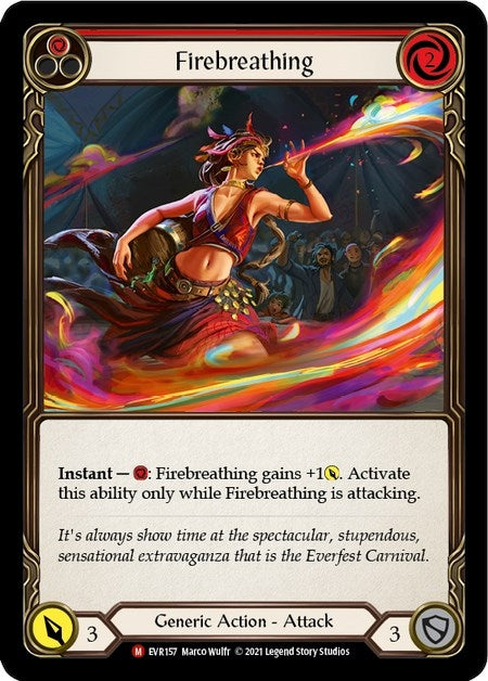 Firebreathing (157) [EVR] - Flesh and Blood TCG Single