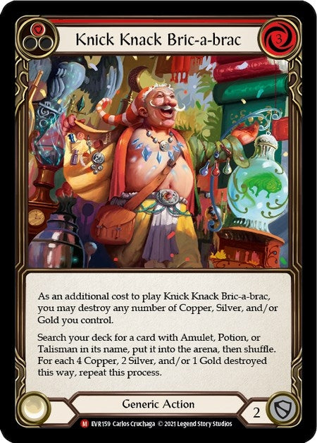 Knick Knack Bric-a-brac (159) [EVR] - Flesh and Blood TCG Single