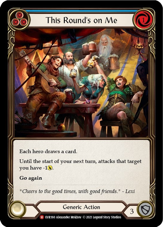 This Round’s on Me (160) [EVR] - Flesh and Blood TCG Single