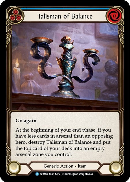 Talisman of Balance (188) [EVR] - Flesh and Blood TCG Single