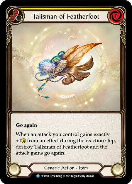 Talisman of Featherfoot (190) [EVR] - Flesh and Blood TCG Single