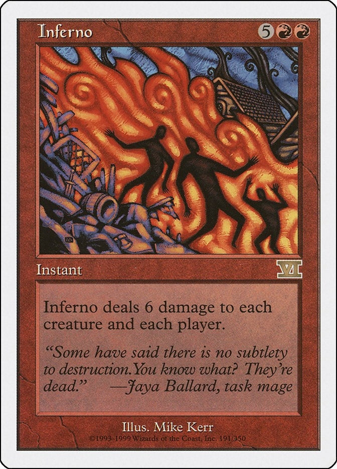 Inferno (191) [6ED] - MTG Single