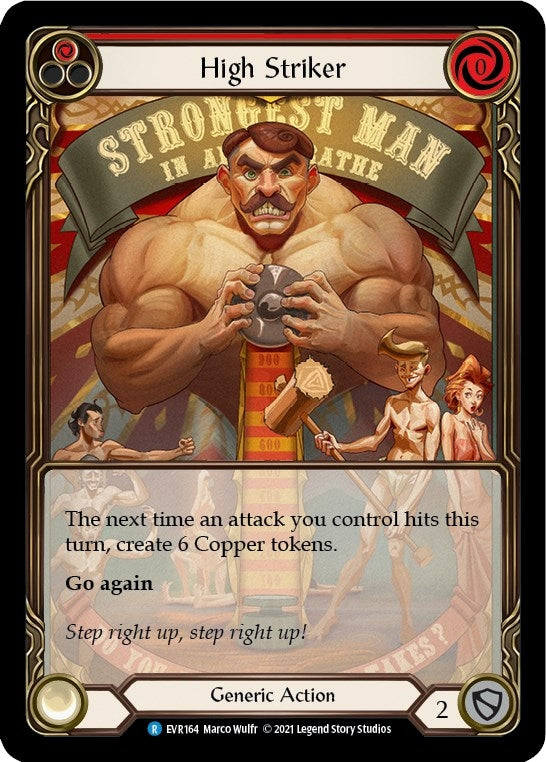 High Striker (Red) (Extended Art) (164) [EVR] - Flesh and Blood TCG Single