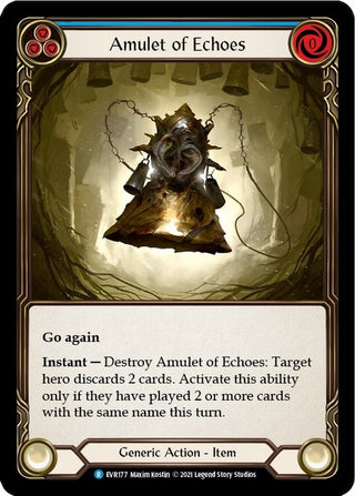 Amulet of Echoes (177) [EVR] - Flesh and Blood TCG Single