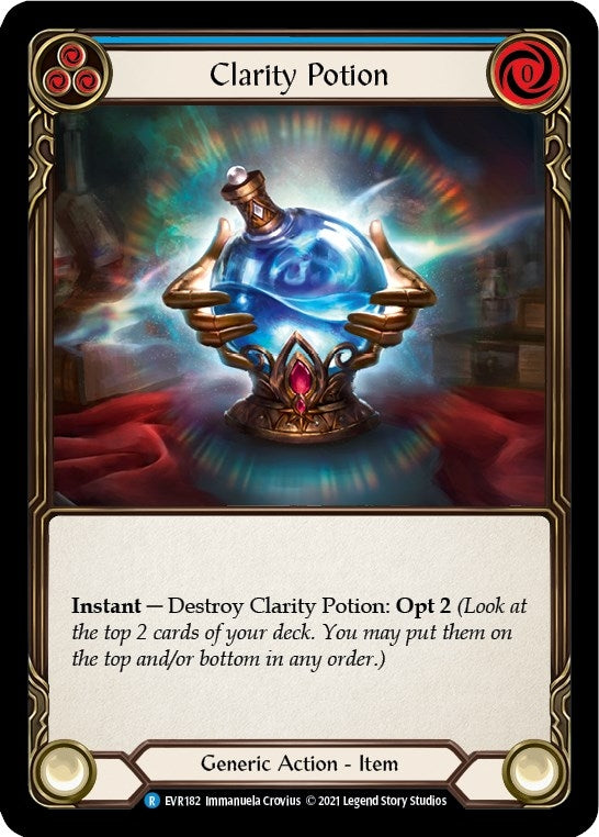 Clarity Potion (182) [EVR] - Flesh and Blood TCG Single