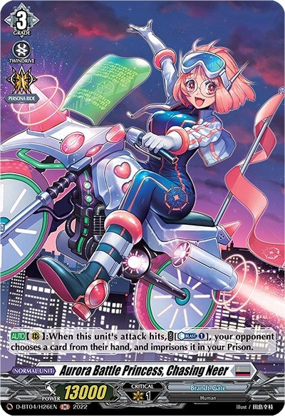 Aurora Battle Princess Chasing Neer (Holo) (426) [D-BT04] - Cardfight Vanguard Single