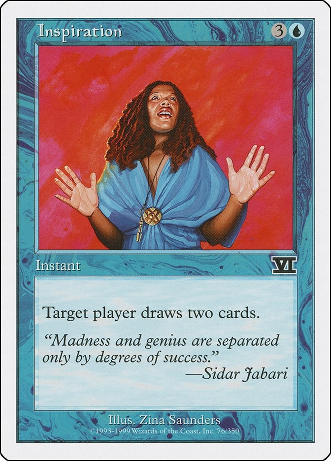 Inspiration (76) [6ED] - MTG Single