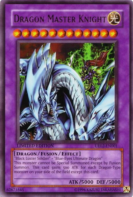 Dragon Master Knight (2001) - YuGiOh Single