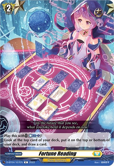 Fortune Reading (4107) [D-BT04] - Cardfight Vanguard Single