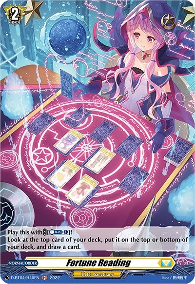 Fortune Reading (Holo) (440) [D-BT04] - Cardfight Vanguard Single
